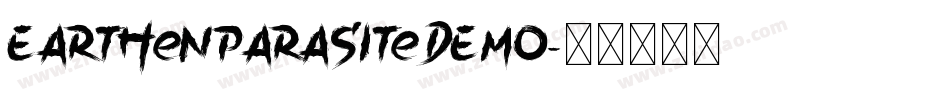 Earthen Parasite DEMO字体转换
